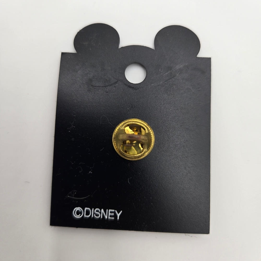 Disney Designs Mickey Minnie Donald Castle Nelson Name Enamel Pin Gold Tone New - Picture 2 of 2